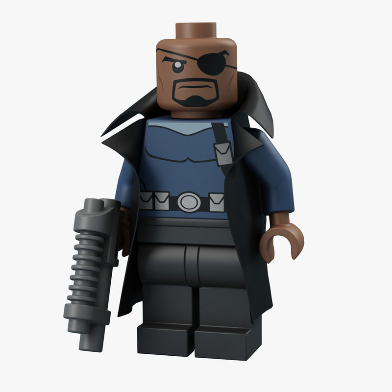 lego custom nick fury
