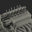 3ds max racing car engine