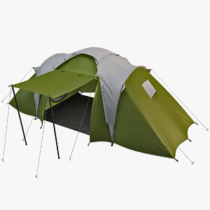3d camping tent 4 model