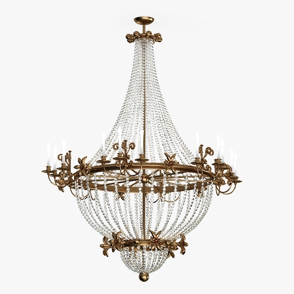 chandelier light 3d max