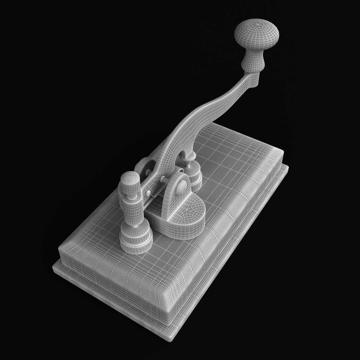 3d Model Of Telegraph