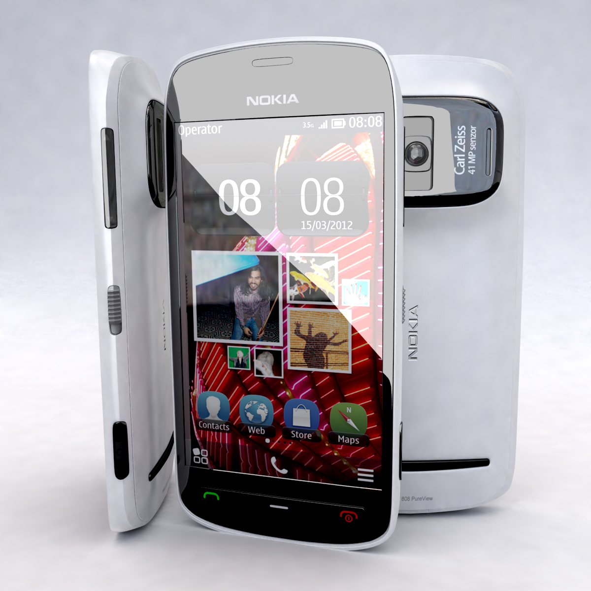 Obj New Nokia 808 Pureview