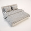 3d model bedcloth bed