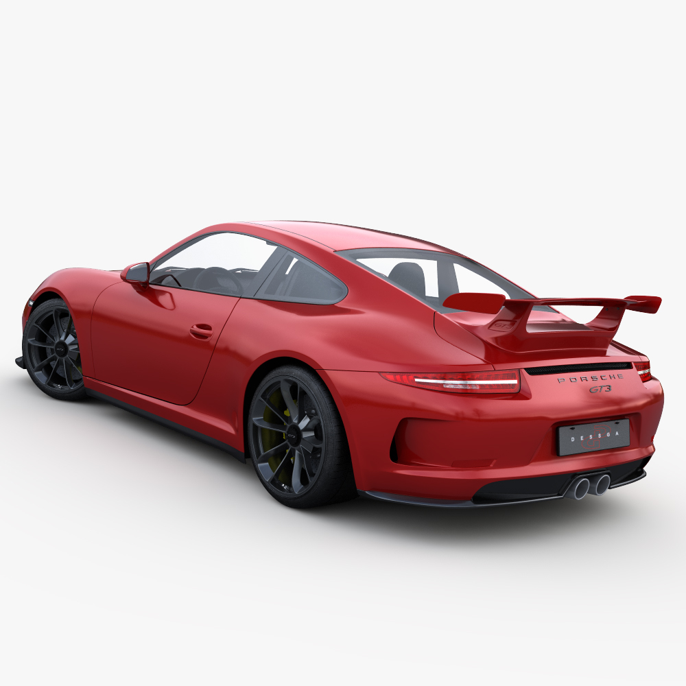 保时捷911 carrera gt3 20143d模型