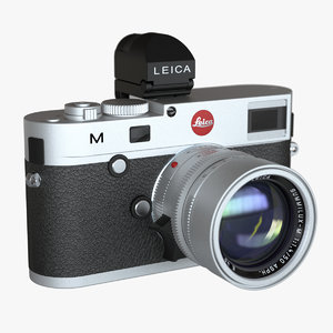 digital camera leica m 3d model