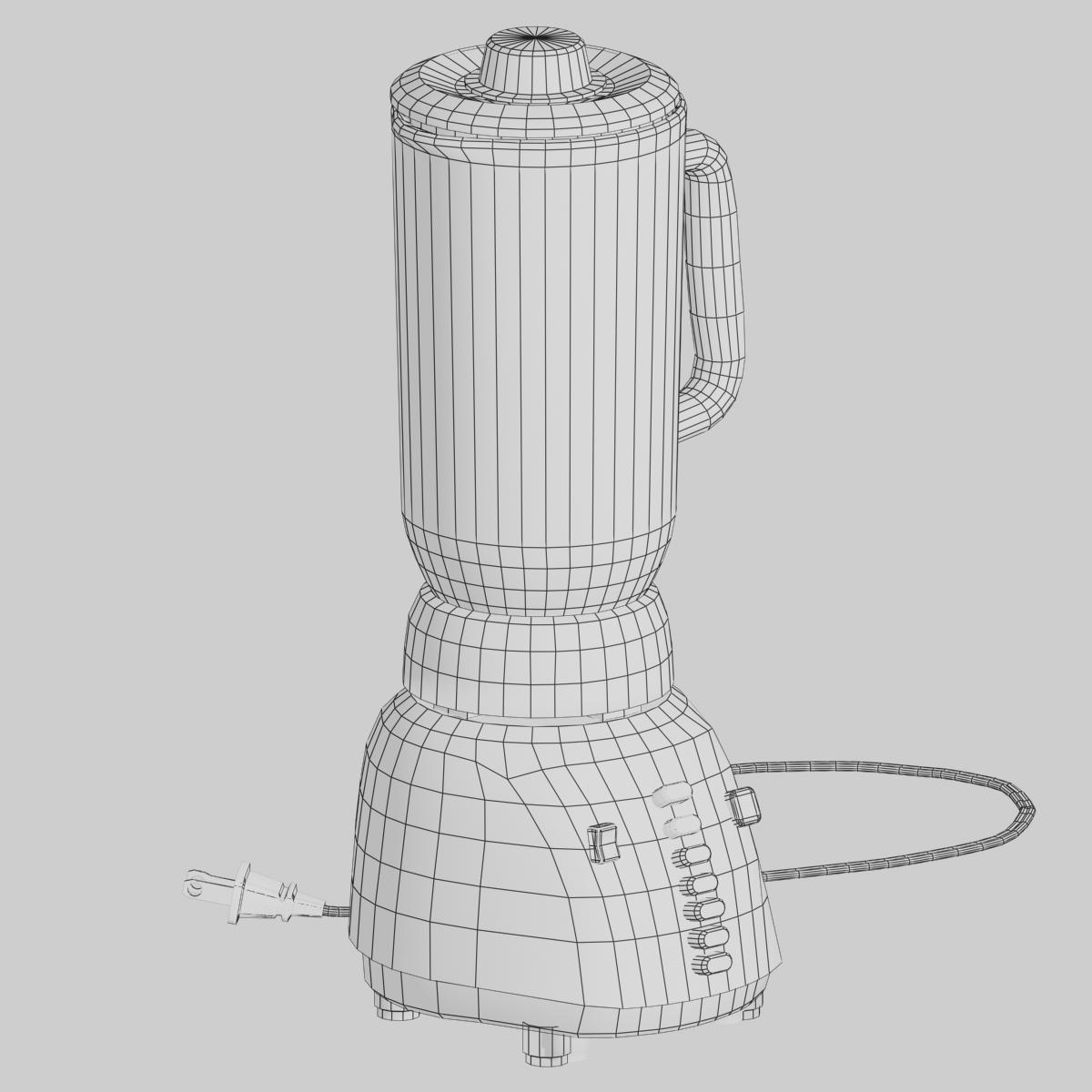 b d blender 3d model