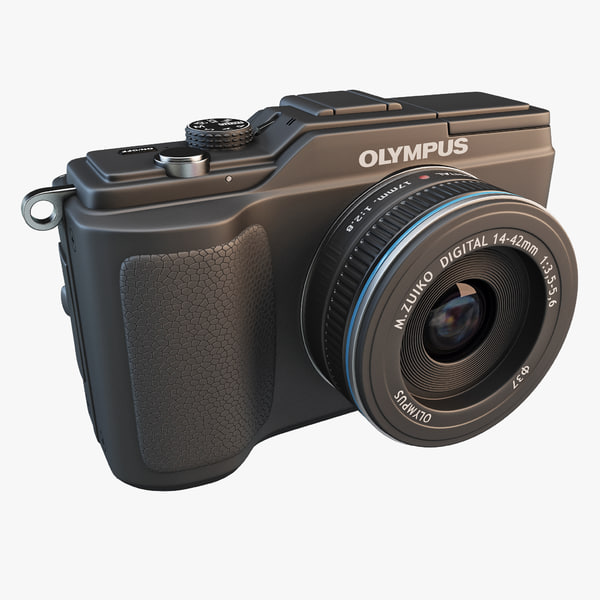 olympus pen e-pl2 camera 3d model