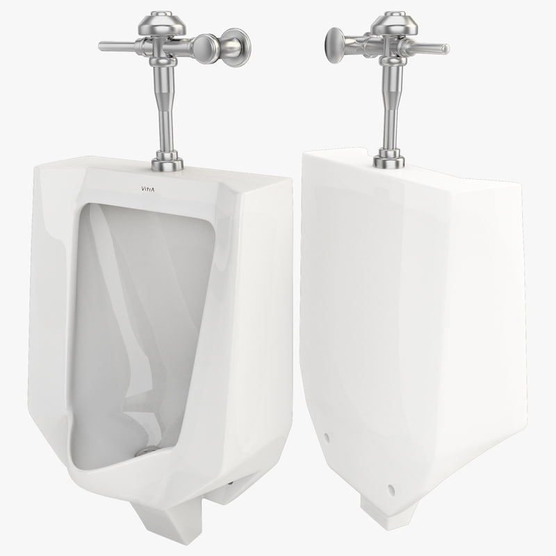 3d model urinal 5