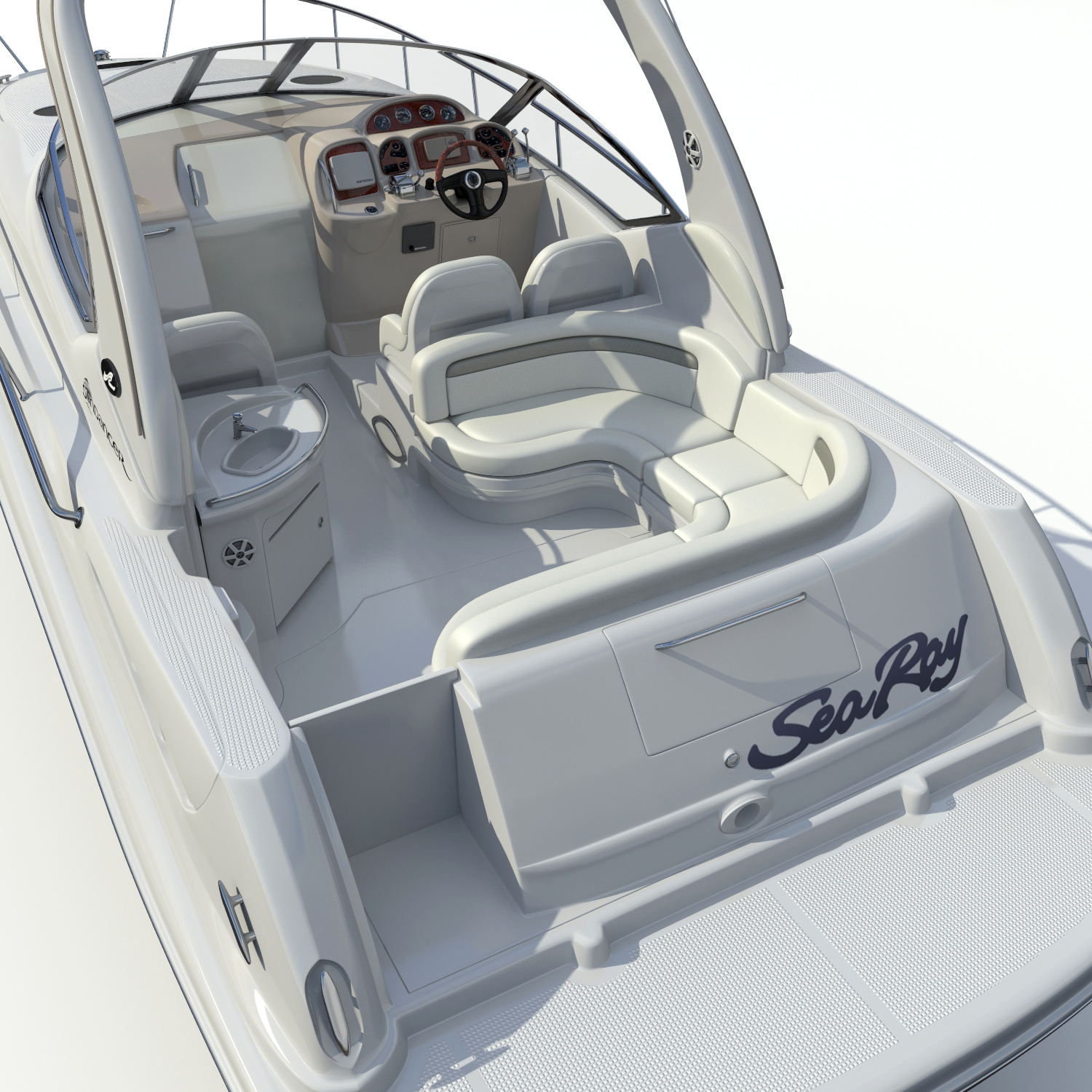 sea sundancer 340 motor boat max