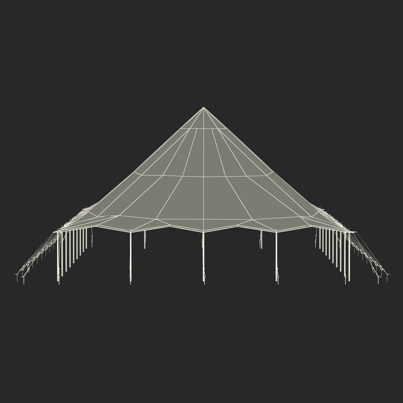 party tent 3d model