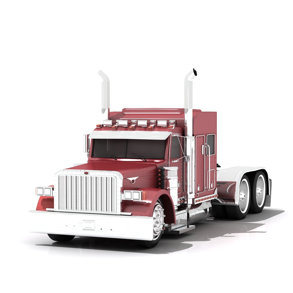 3d patrol truck peter bilt