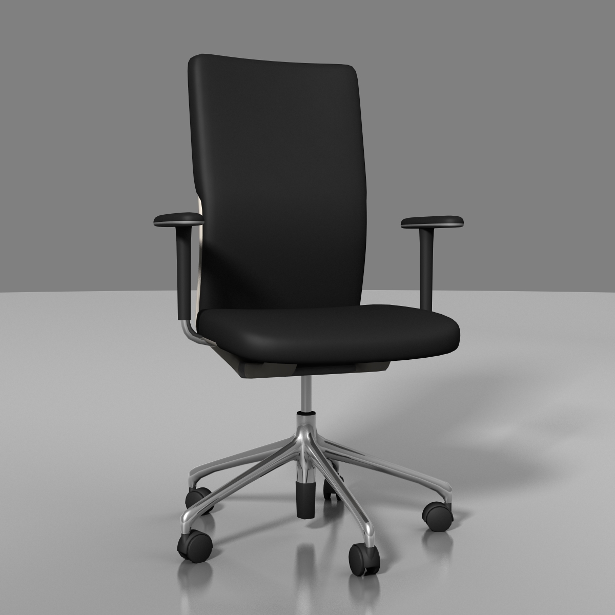 3d vitra axess office swivel chair model