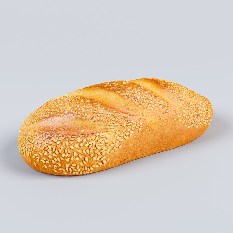 3d simulation bread