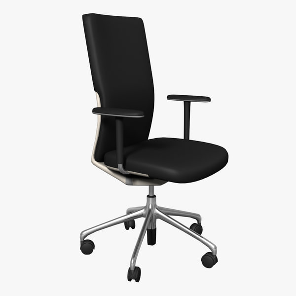 3d vitra axess office swivel chair model