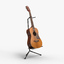 crafter ga8 acoustic guitar 3d model