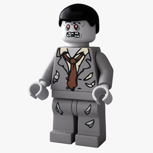 rigged lego zombie max