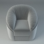 armchair donata chair furniture 3d max