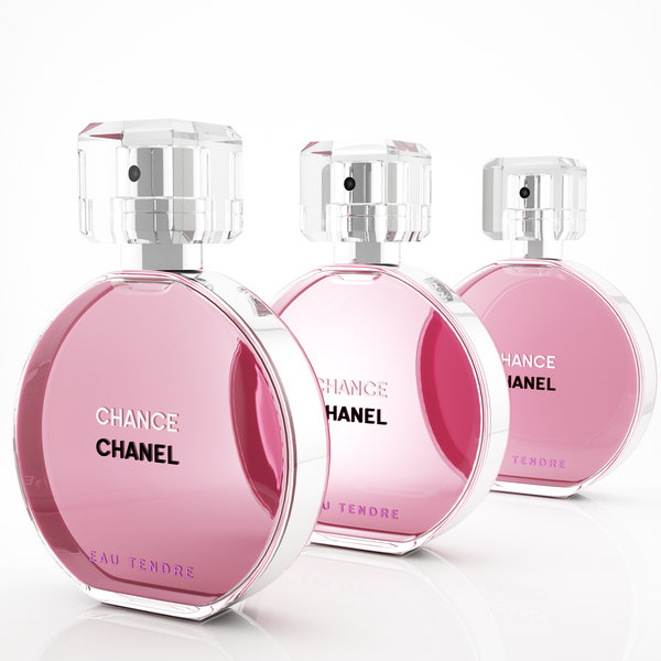 parfume chanel chance eau 3d max