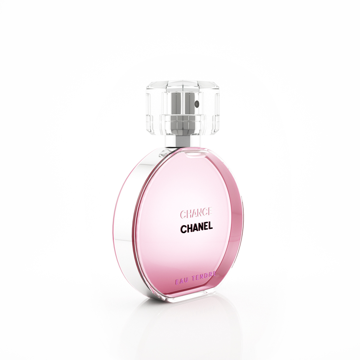 parfume chanel chance eau 3d 3ds