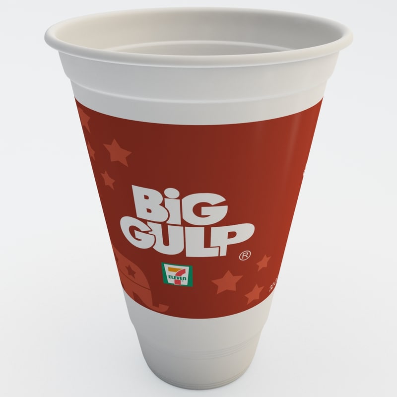 3d big gulp model