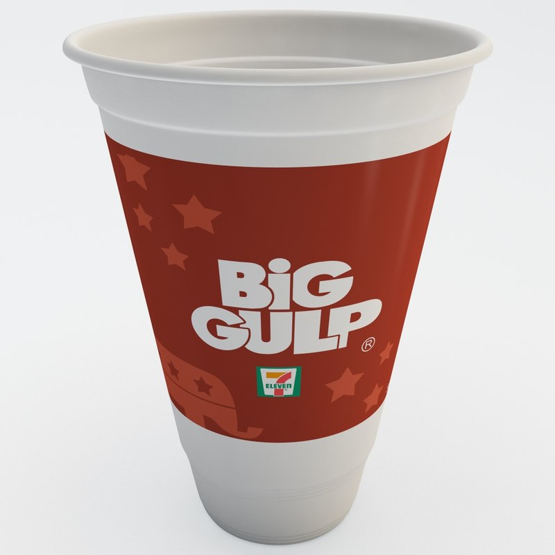 3d big gulp model