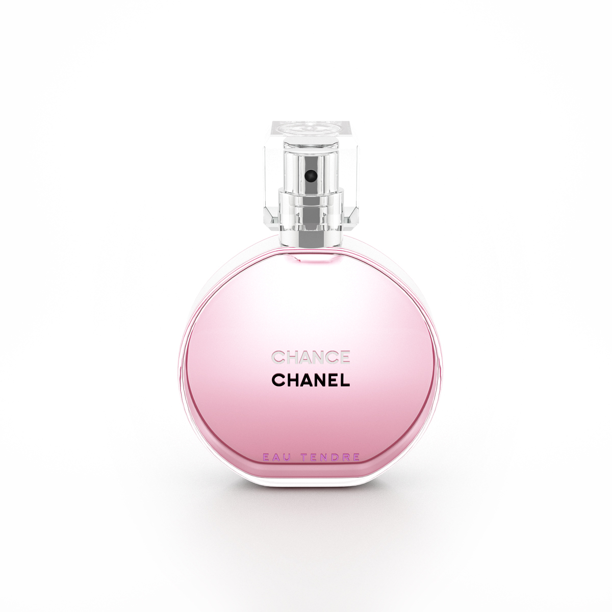 parfume chanel chance eau 3d 3ds