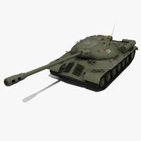 3d model js-3 tank