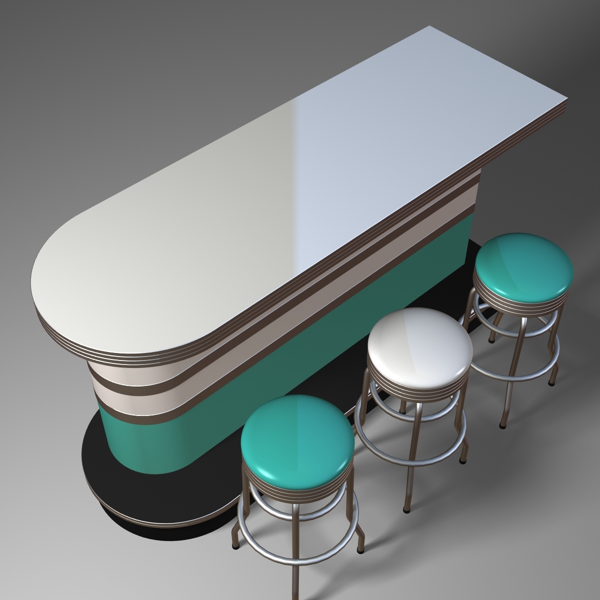 bar furniture 3d model