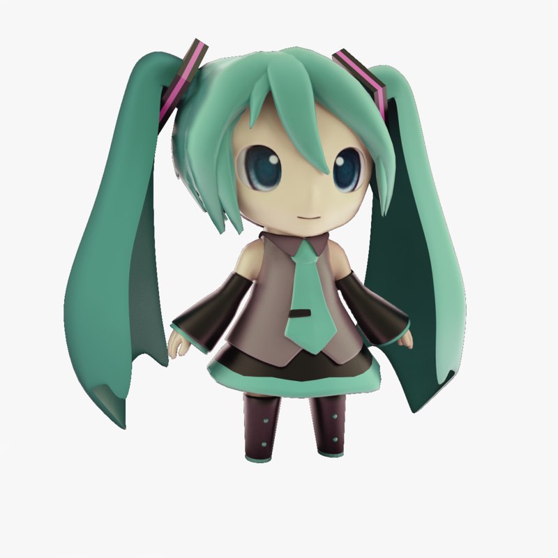 3ds miku hatsune chibi