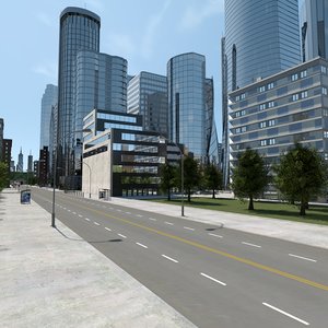 cityscape city 3d model