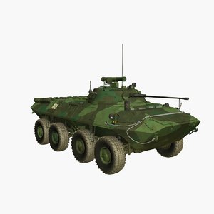 3d btr-90 armoured personnel model