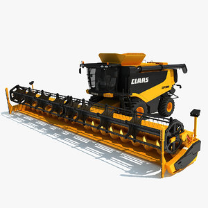 3ds max claas lexion combine harvester