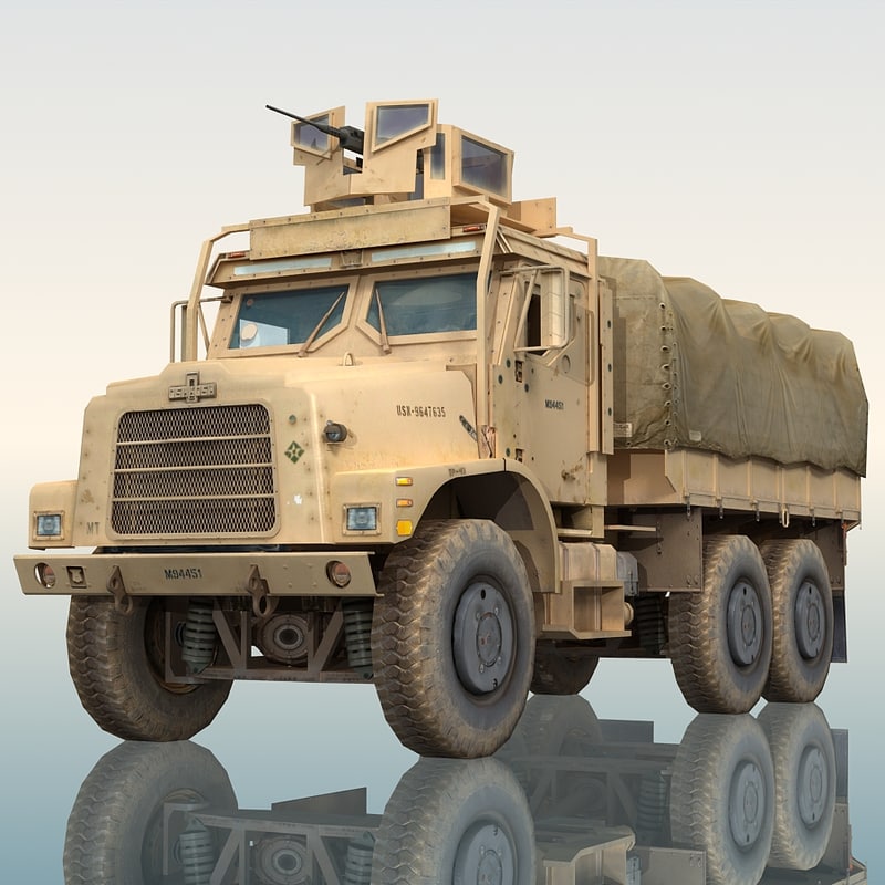 max oshkosh mtvr military truck