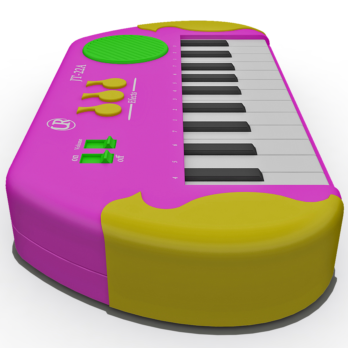3ds max electronic toy keyboard