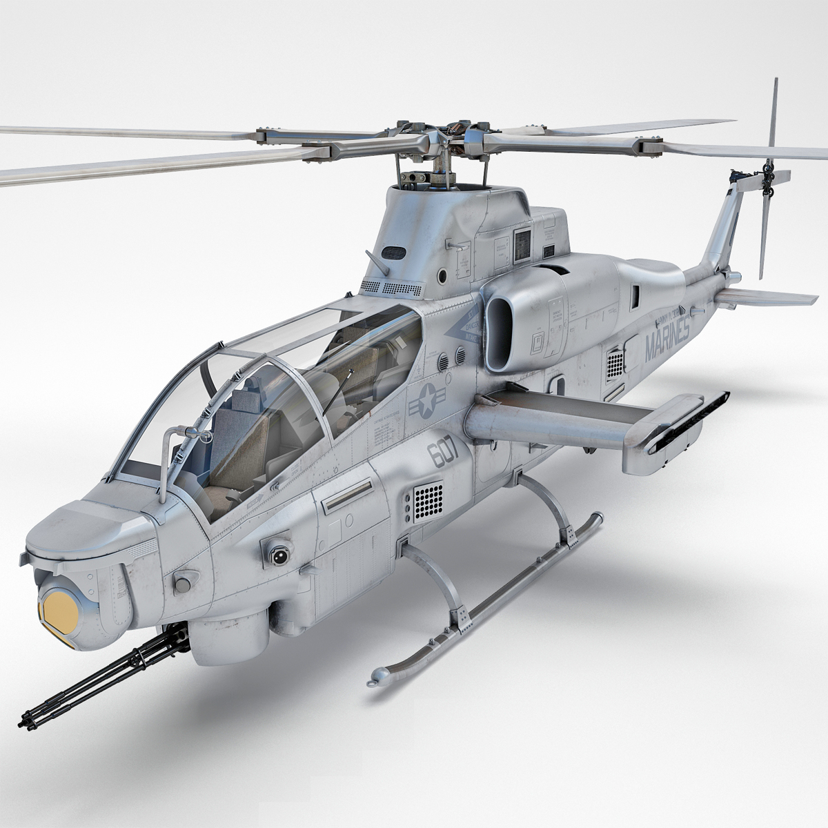 Bell Ah-1z Viper 4 3d