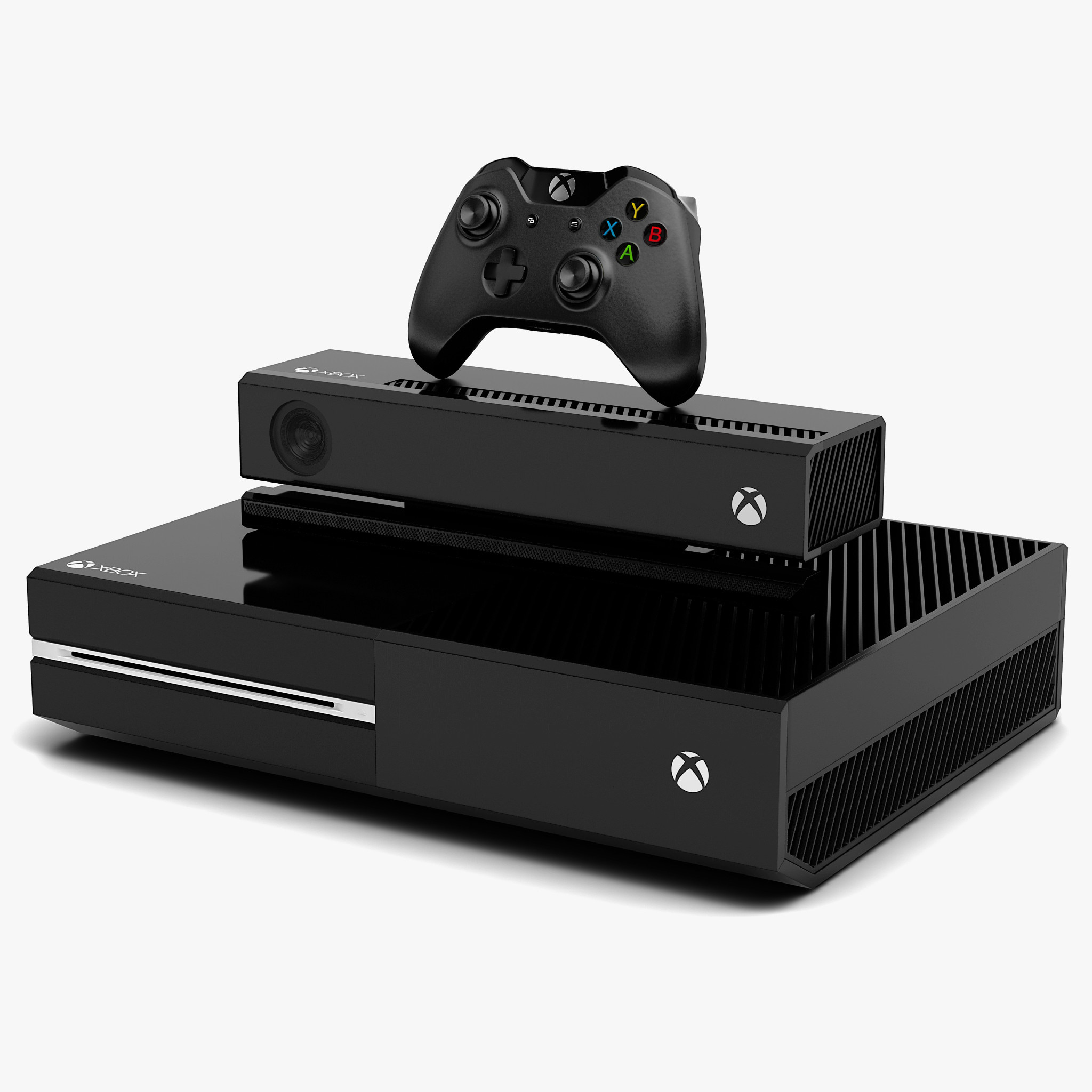 3d model xbox console