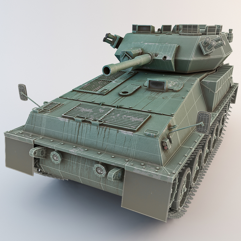 british fv101 scorpion tank 3d 3ds