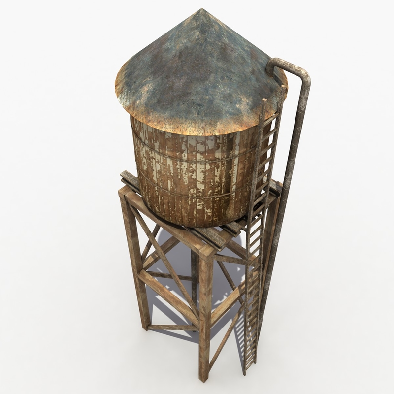 max wooden water tower