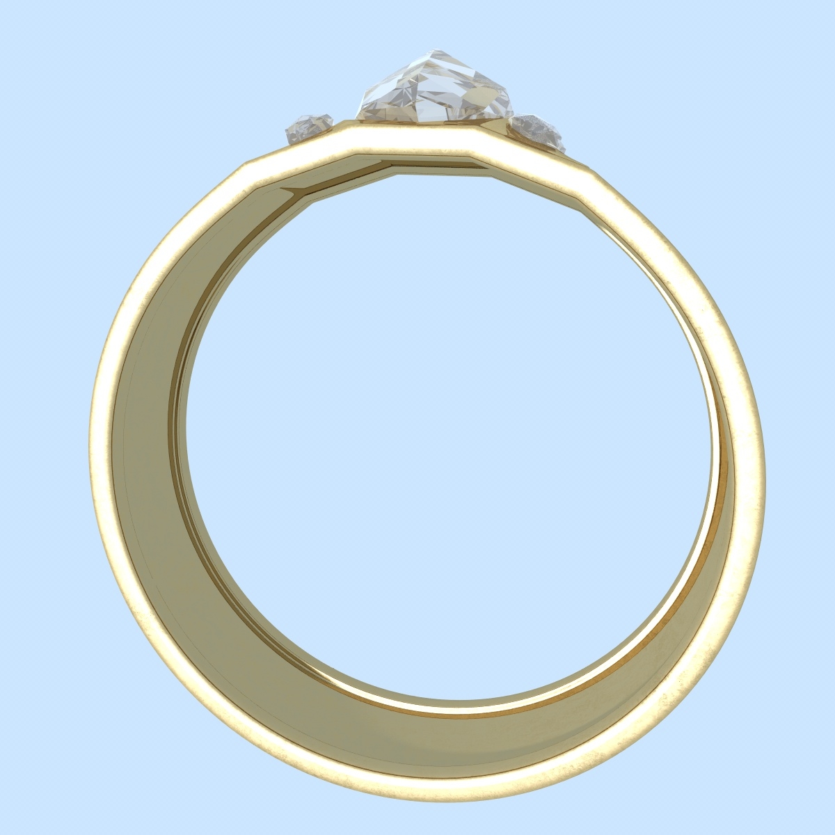 钻石戒指3d模型