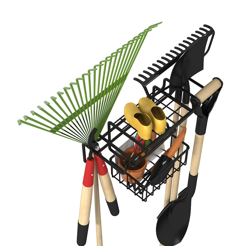 3d garden tools model