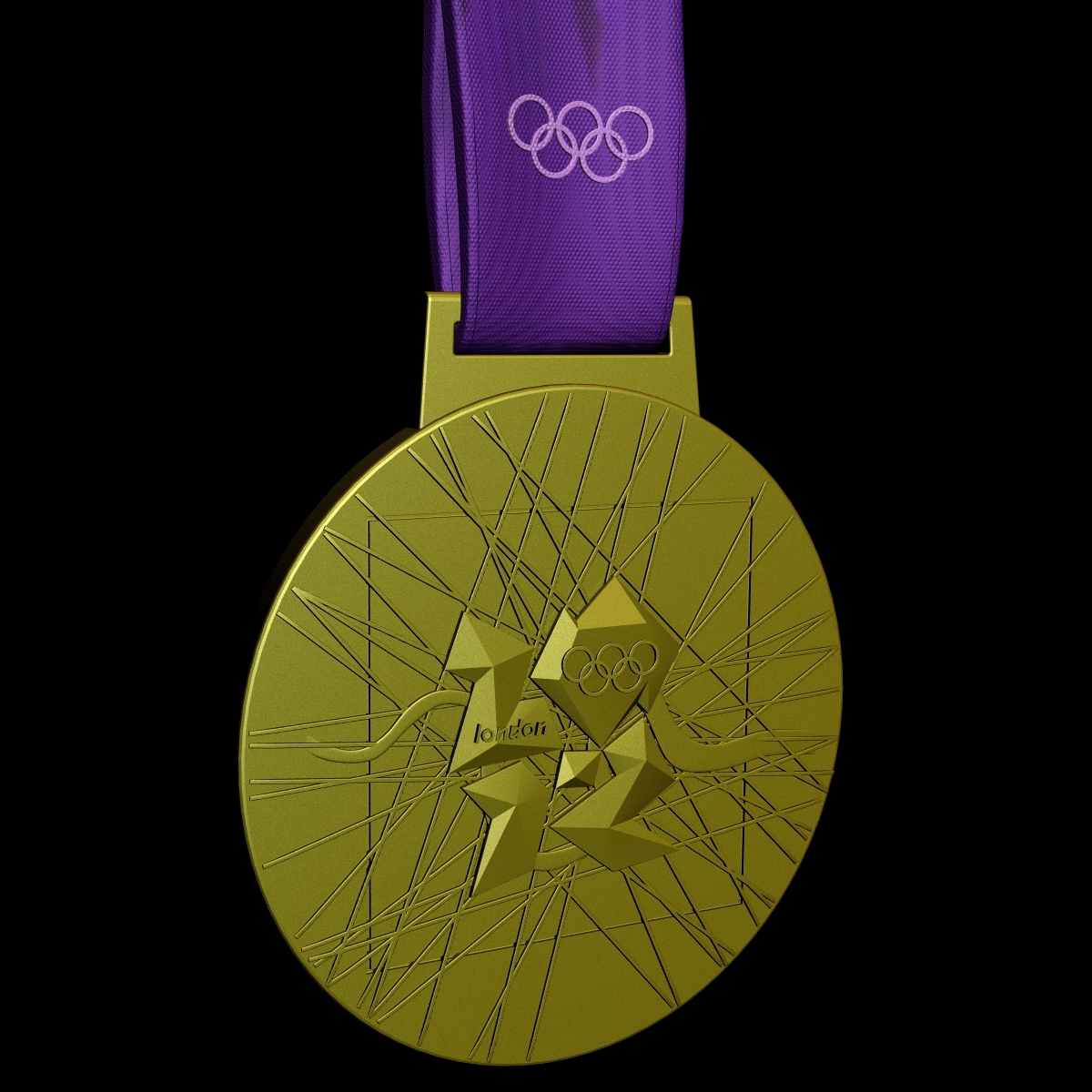 2012 london olympic medals 3d lwo