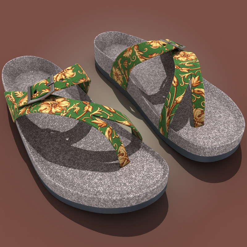 teva naot sandal 3d model