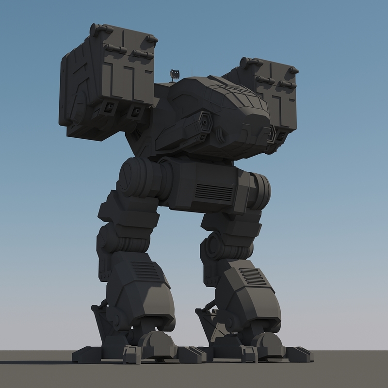 3d mech warrior mechwarrior