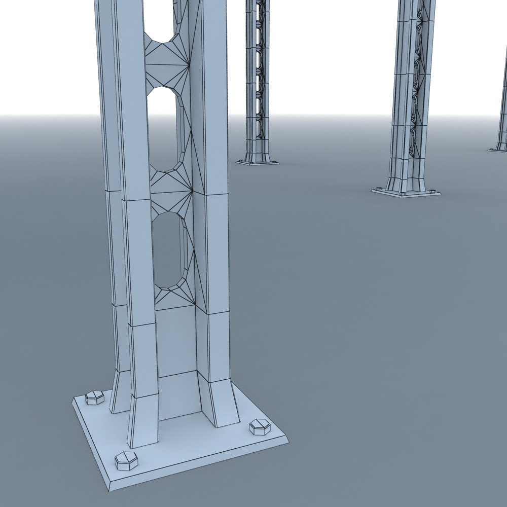 structural support columns max
