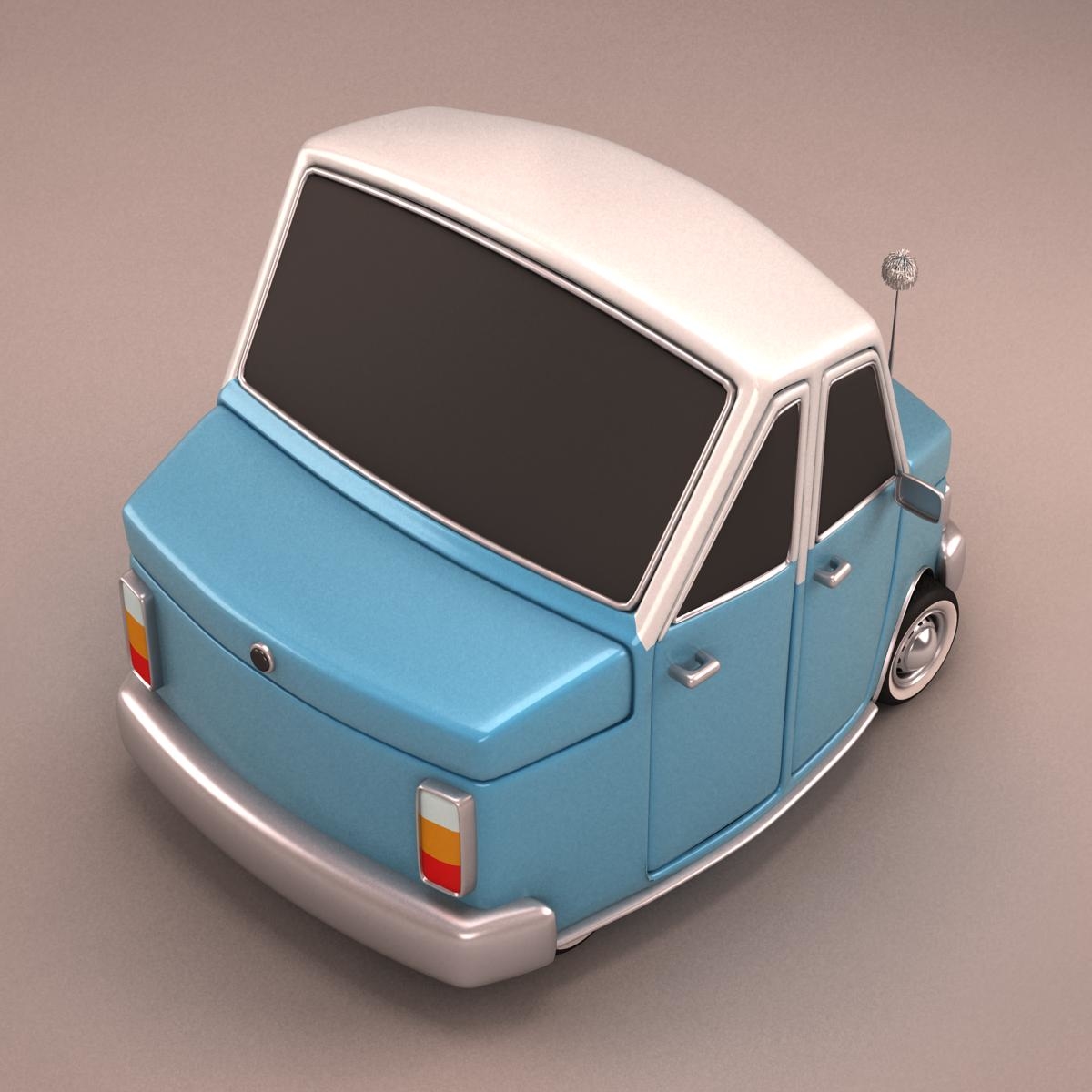 古董香椿车3d模型