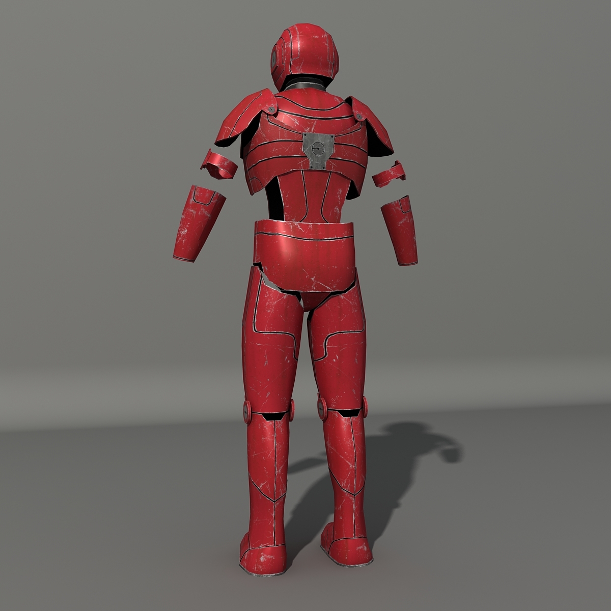 3d Armor Sci Fi Model