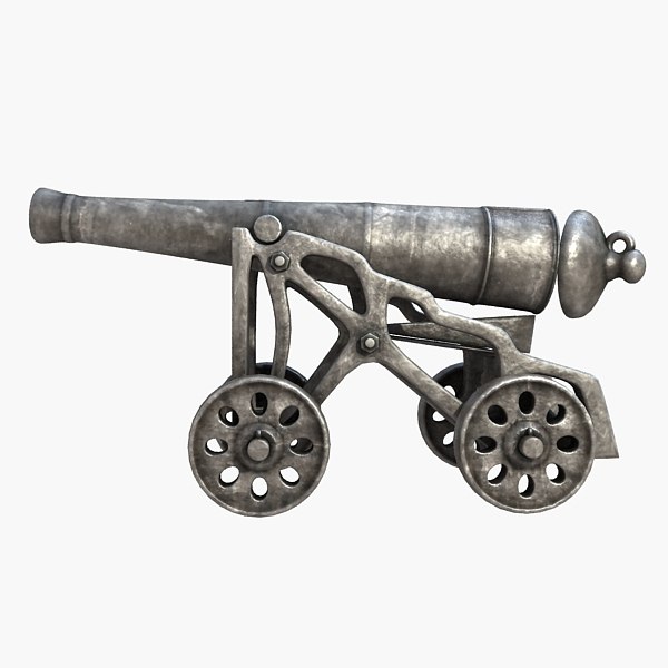 3D модель Средневековая пушка - TurboSquid 756012