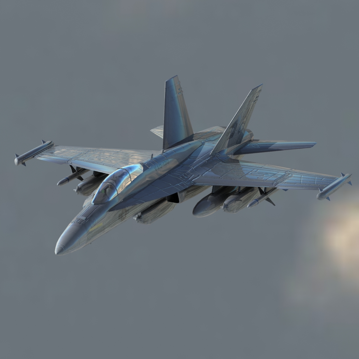 ea18g咆哮者usn3d模型