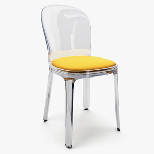 vanity chair magis 3d model