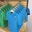 clothing golf polo shirts 3d model